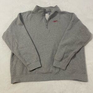 Reebok grey half zip